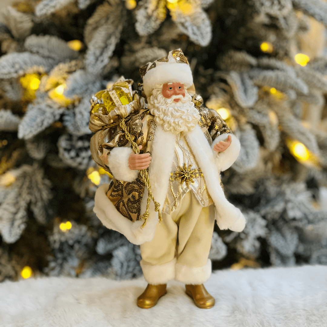 Papai Noel Bronze 25cm