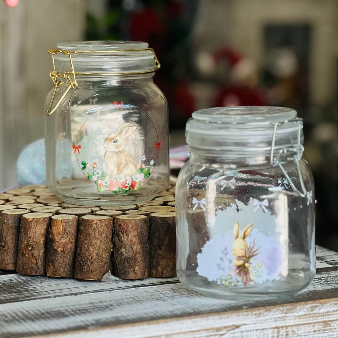 Pote Vidro Hermetico Provencal Lavanda