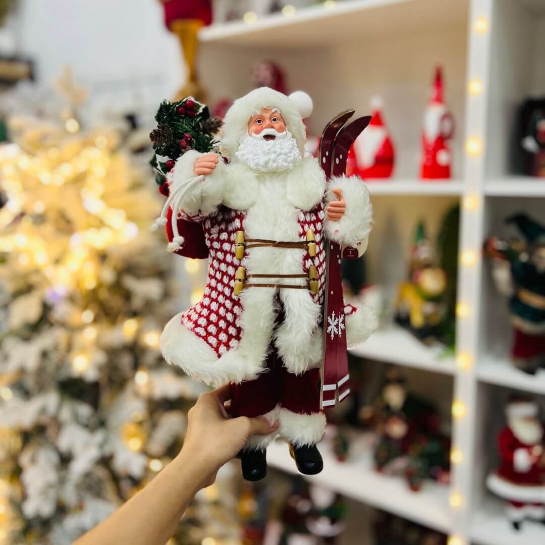 Papai Noel Sky Com Casaco - 40cm