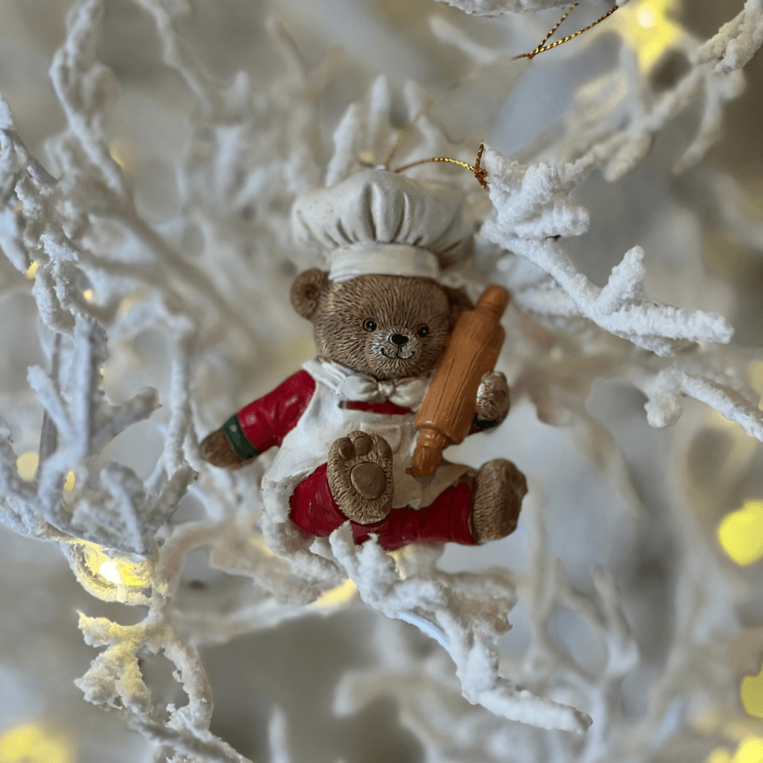 Pendente Urso Confeiteiro em Resina – 10cm