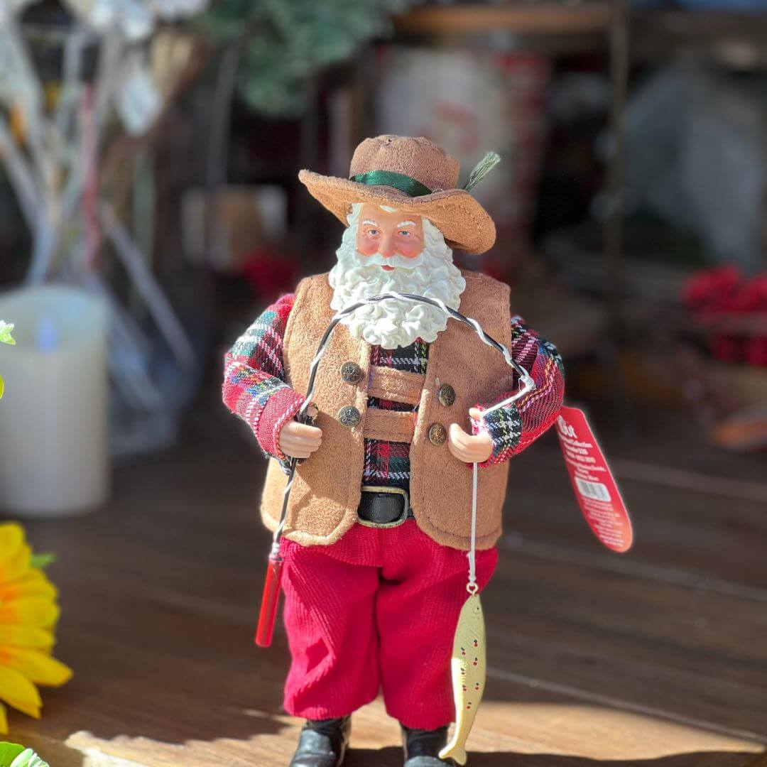 Papai Noel Collection Pescador – 30cm