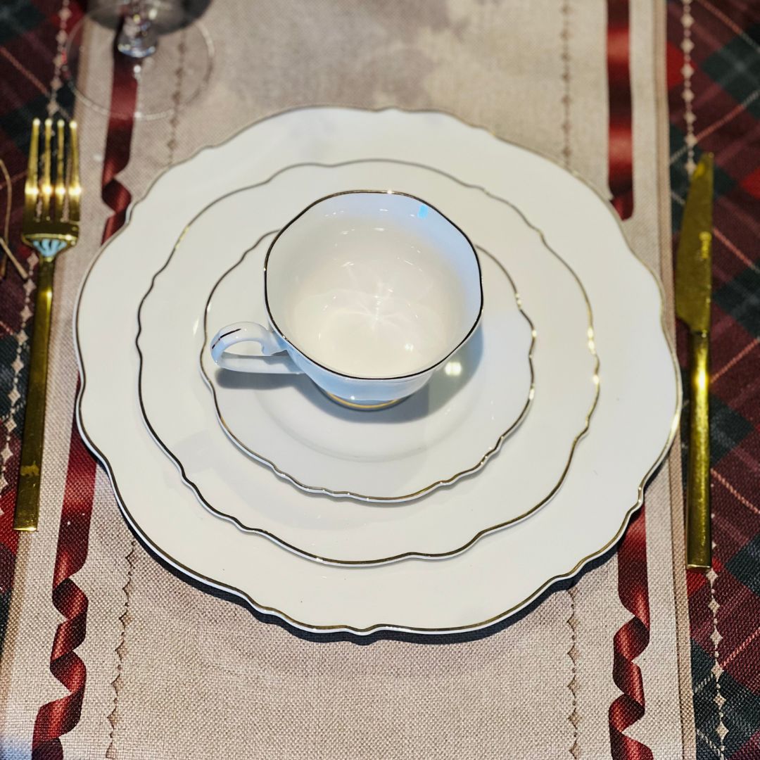 Conjunto 6 Pratos Rasos Maldivas | 28cm