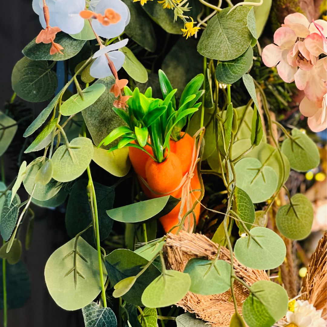 Jogo Com 3 Cenouras Decorativas - 12,5cm