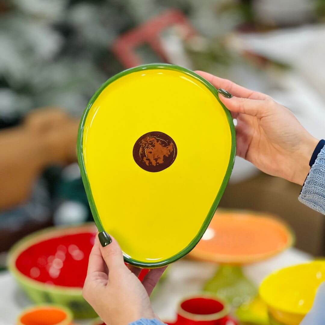 Bandeja Abacate Tutti-frutti - 1,5x25x18