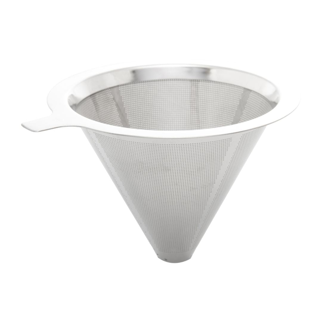 Cafeteira de Vidro Com Filtro de Aço Inox - 800ml