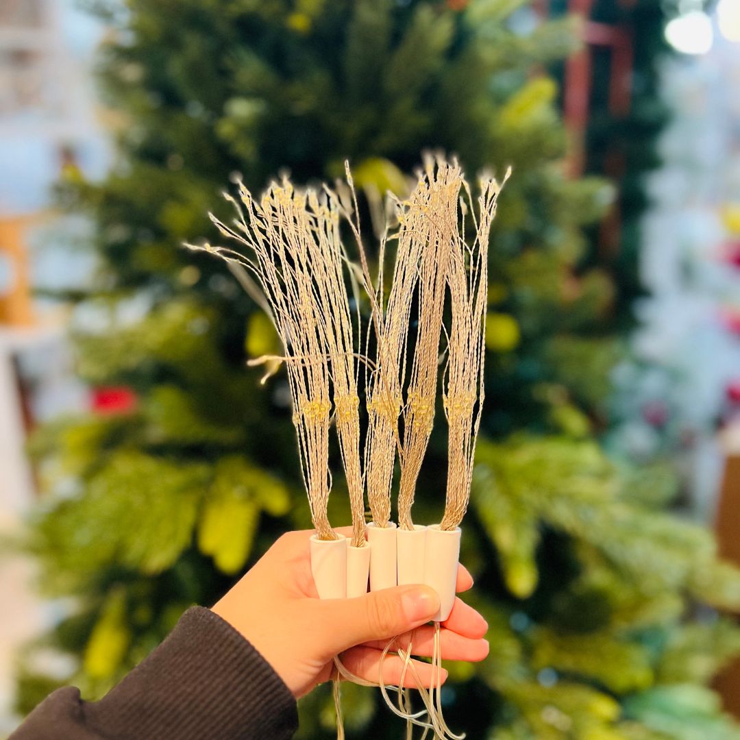 Pisca Fogos de Artifício - 4m - 320 Leds - Branco Frio - Bivolt - Funções