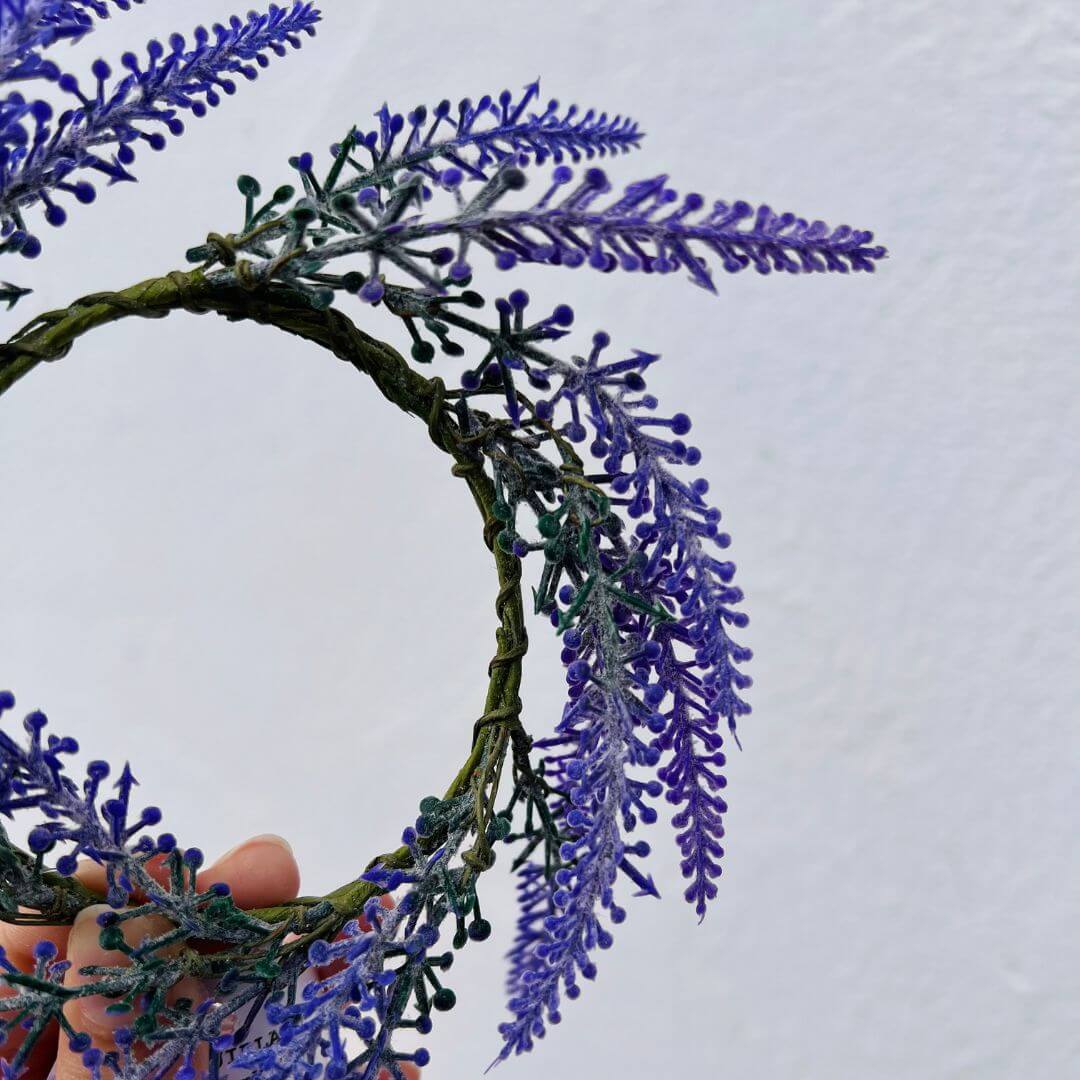 Mini Guirlanda de Lavanda – 18cm