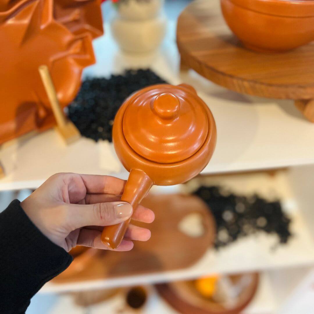 Frigideira Mini Caramelo Fosco - 9cm