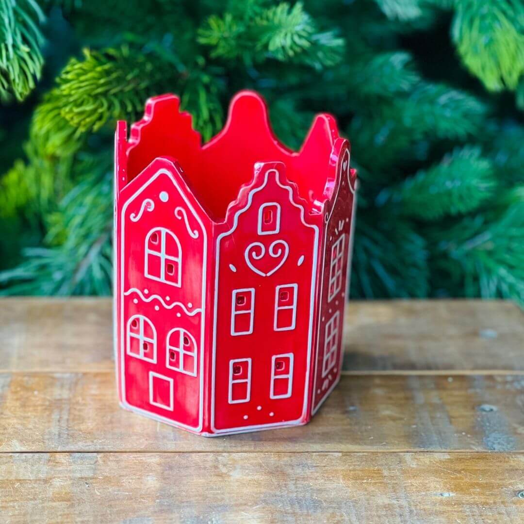 Porta-Velas Gingerbread – 14cm