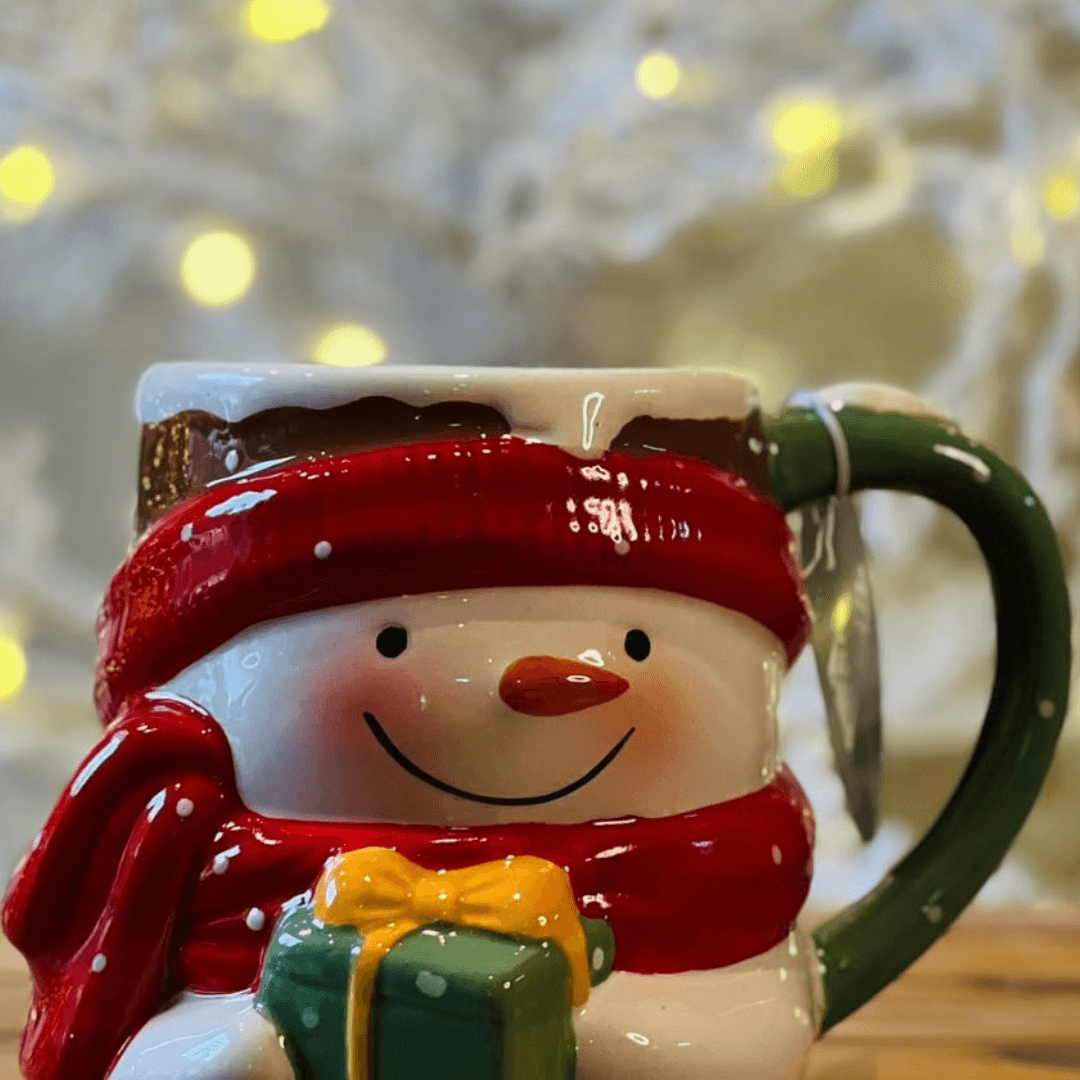 Caneca de Natal Boneco de Neve – 12cm