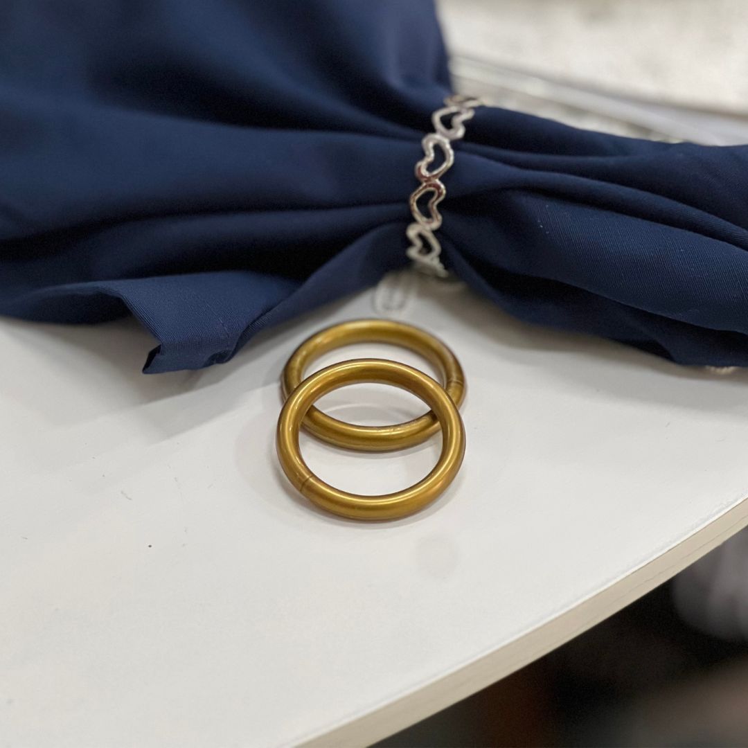 Guardanapo Tricoline Liso Azul Marinho - 43cmx43cm