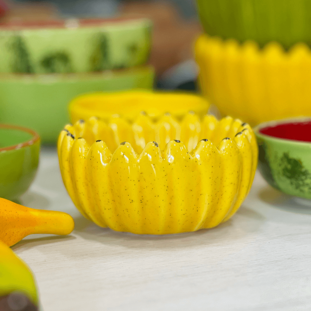 Bowl Banana de Ceramica P 250ml