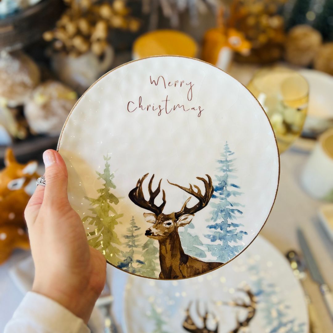 Prato Redondo Alce - 26cmx26cmx2,5cm