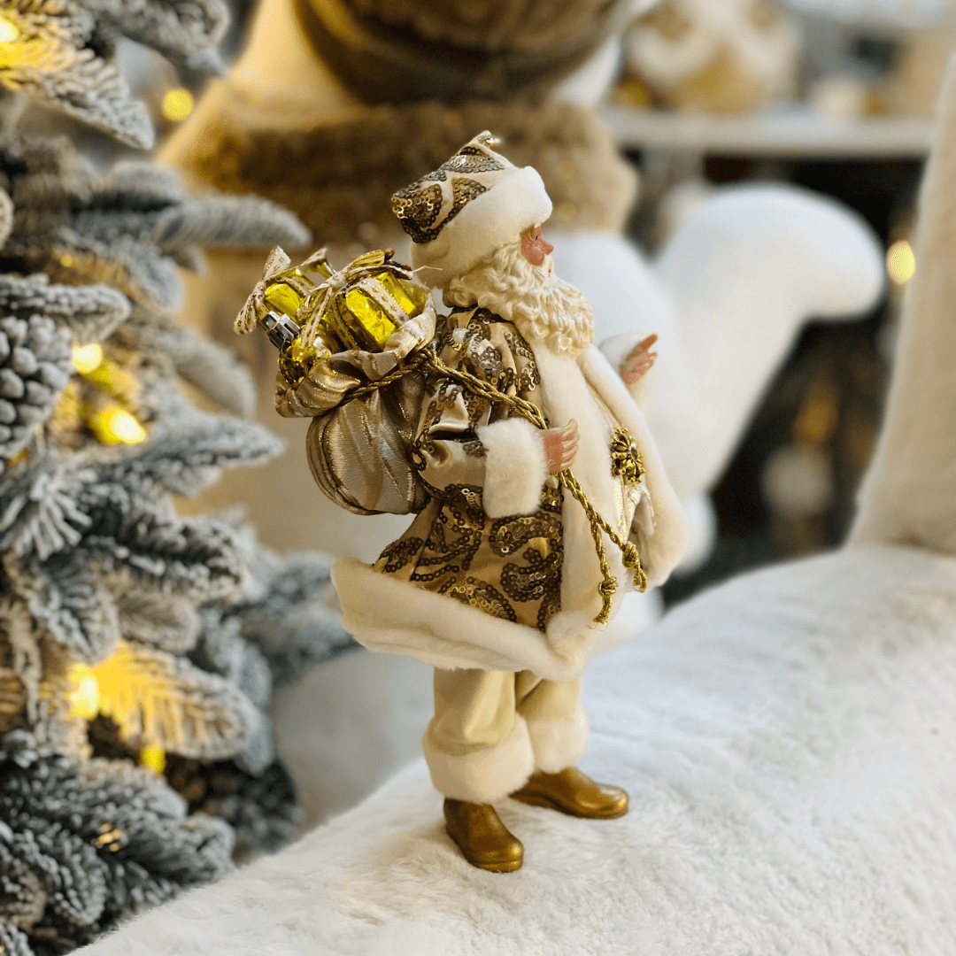 Papai Noel Bronze 25cm