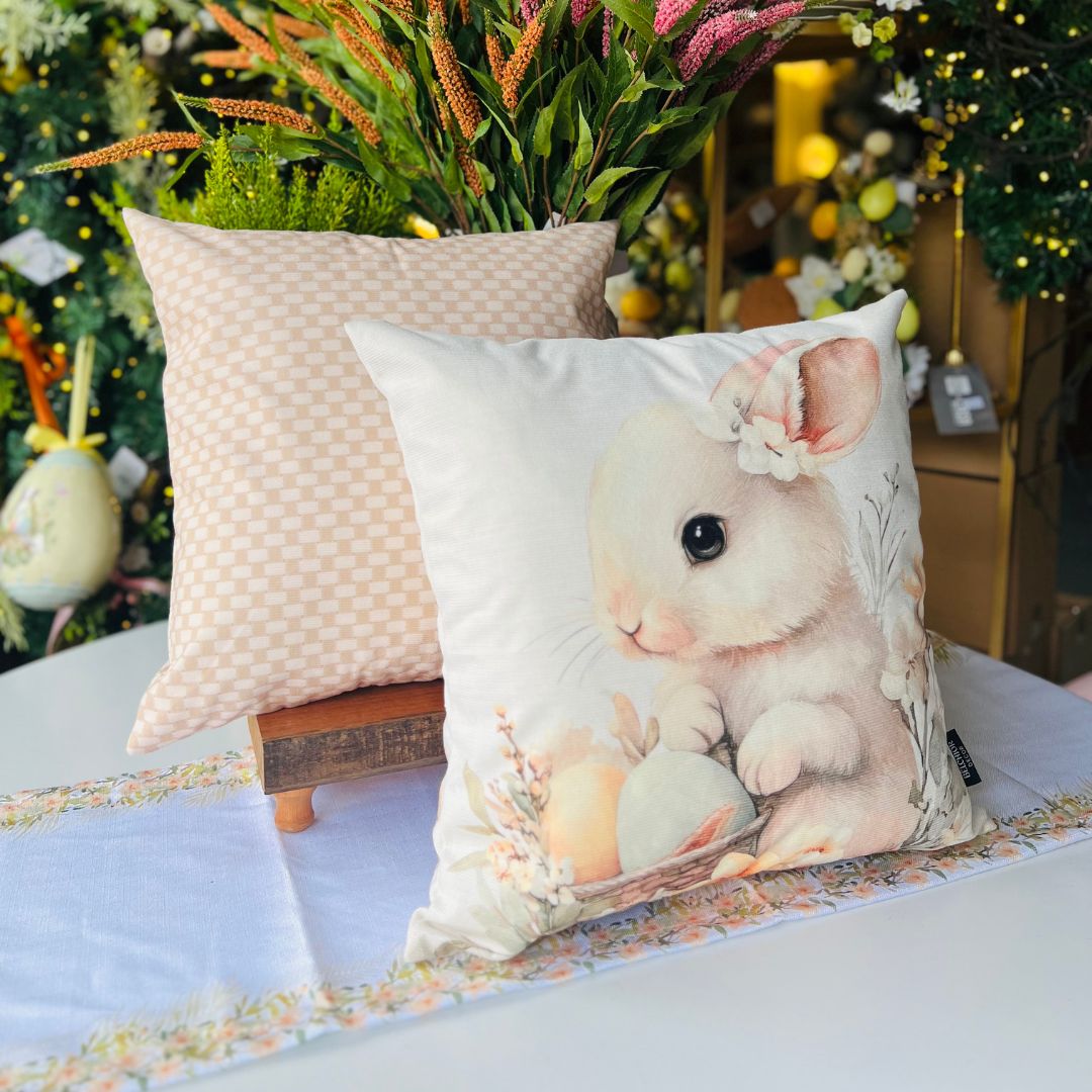 Capa Páscoa Coelha - 43x43cm (399164)