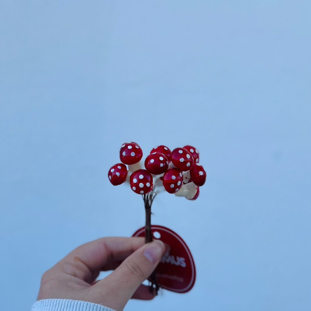 Pick Decorativo Cogumelo – 10cm