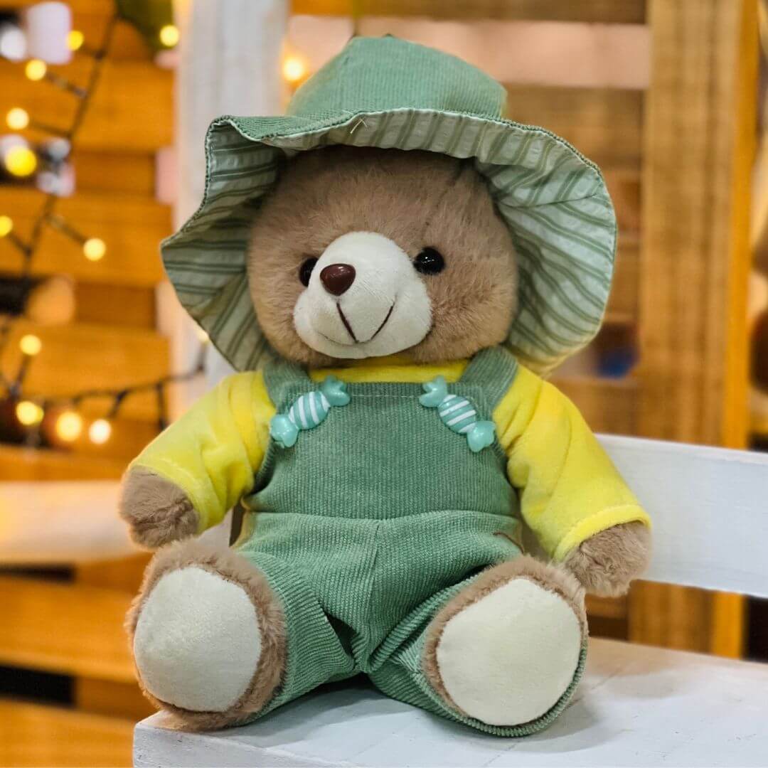 URSO MACHO DECORATIVO – 20 CM