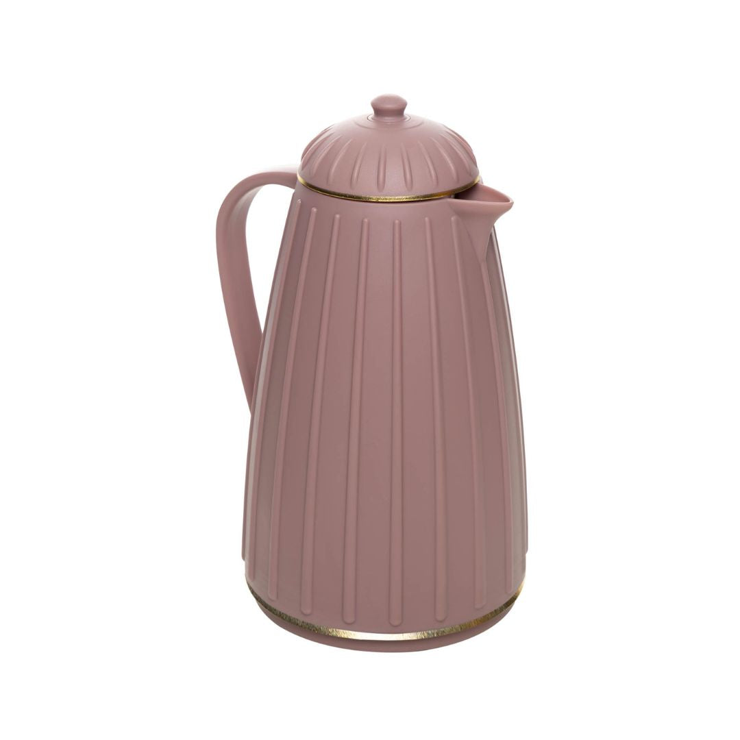 Garrafa Térmica de Plástico Carrossel Nude/Rose - 1L