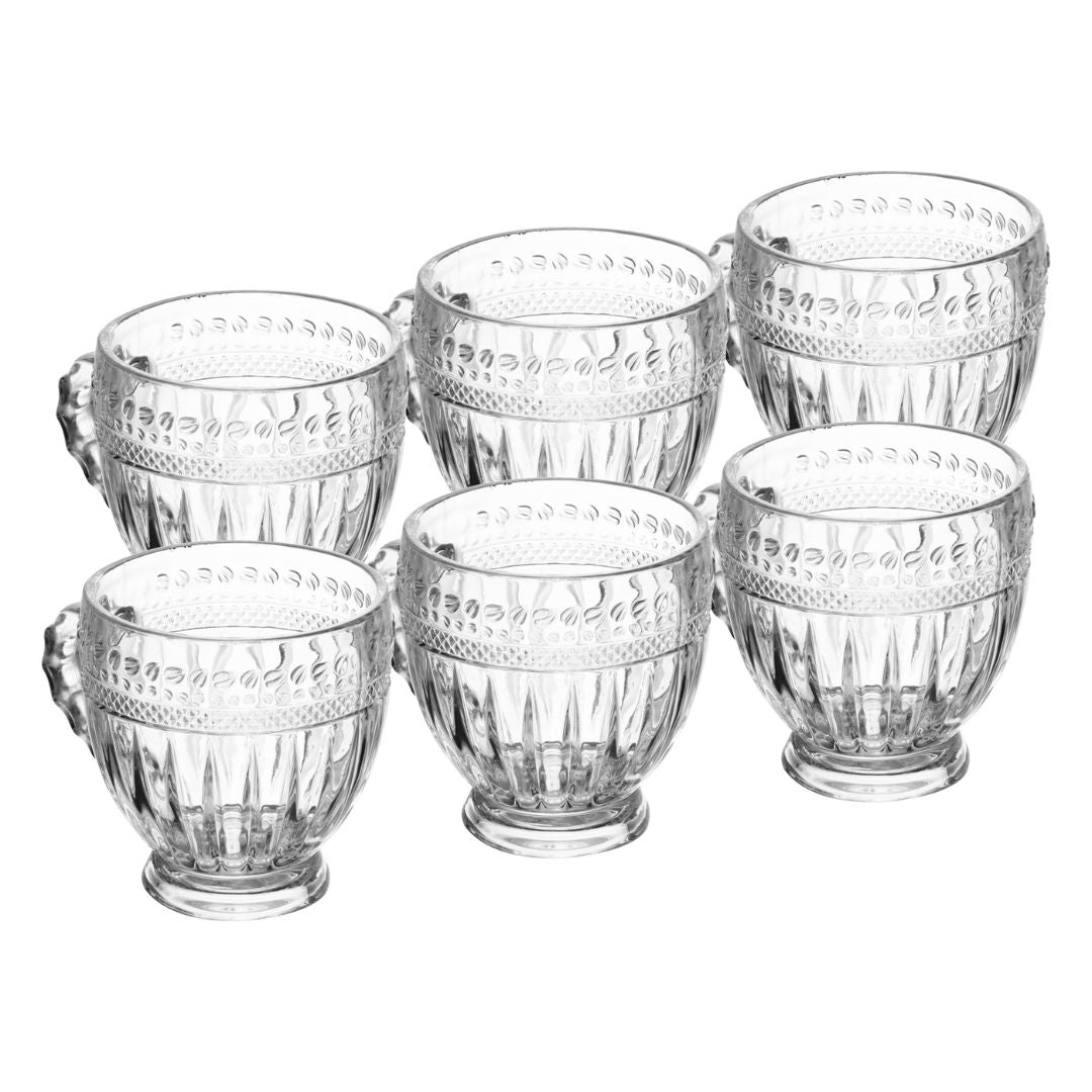 Xícara de Vidro Linea Transparente - 200ml