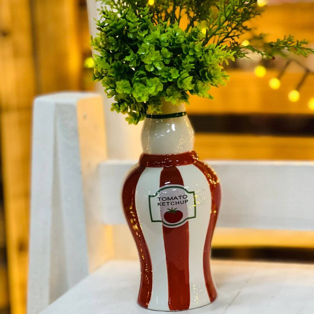 Vaso Tomato de Cerâmica – 16cm
