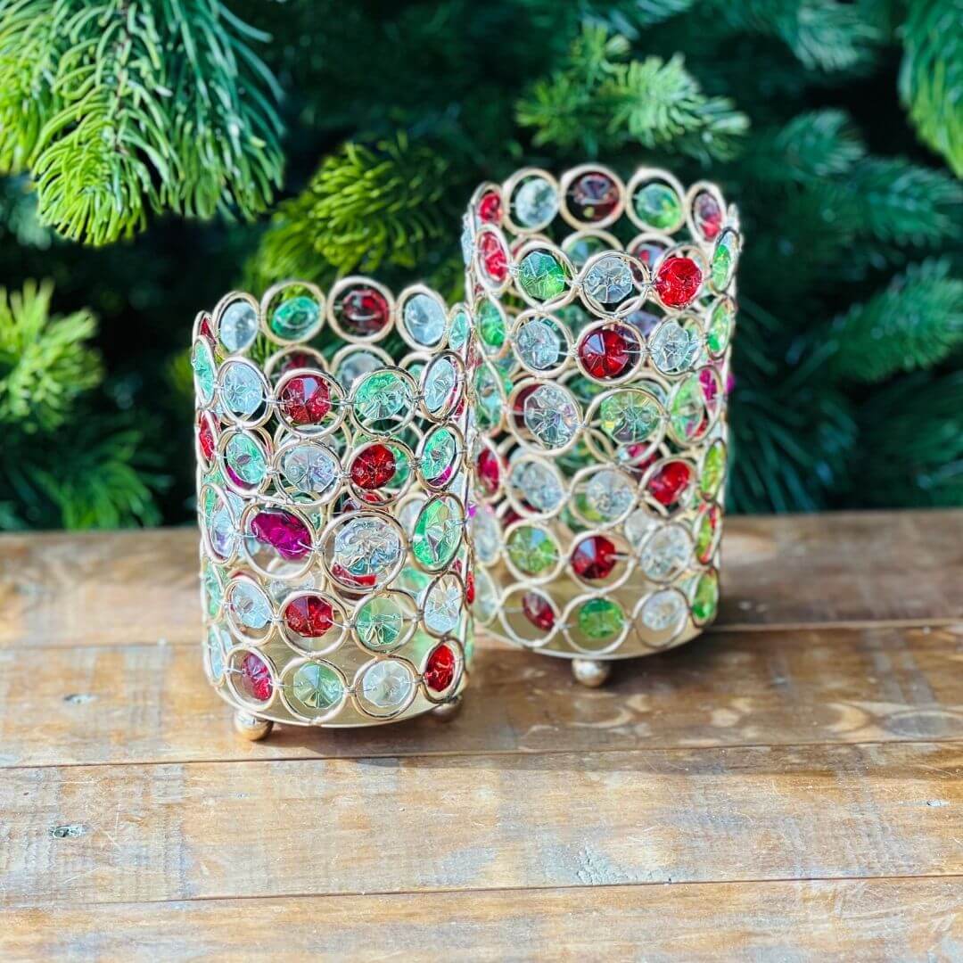 Porta-Velas em Cristal – 12,5cm