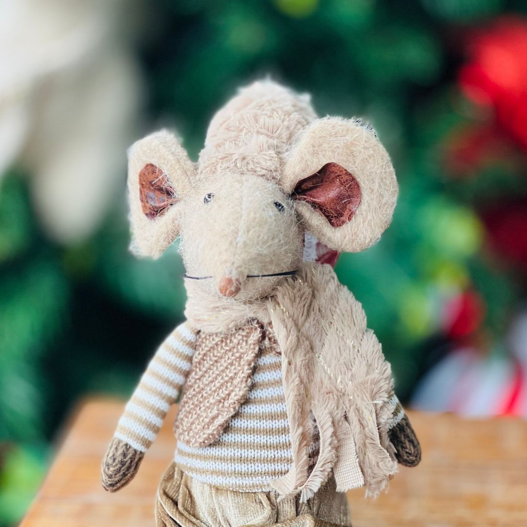 Enfeite Natalino Camundongo - Macho 44cm