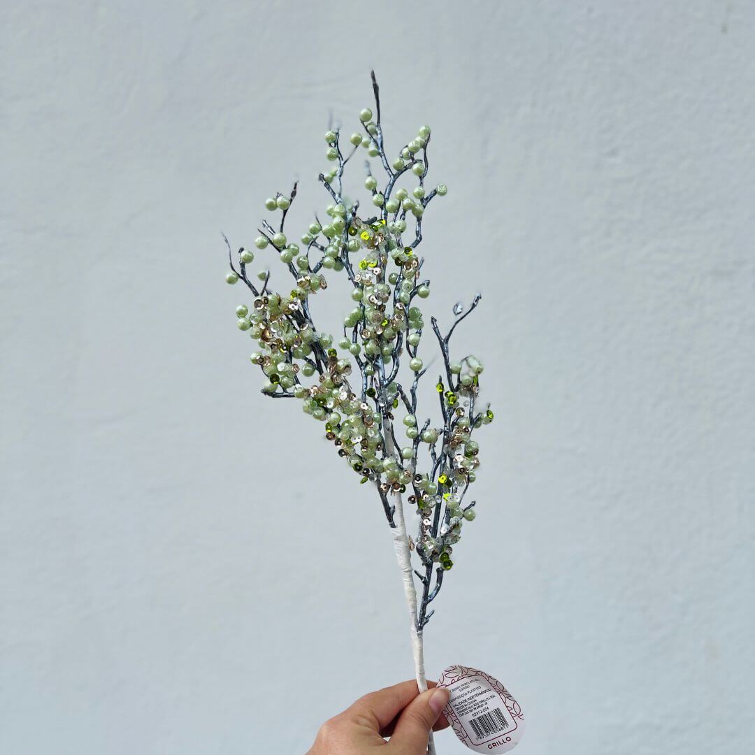 Haste Berry Perolado Azul – 60cm