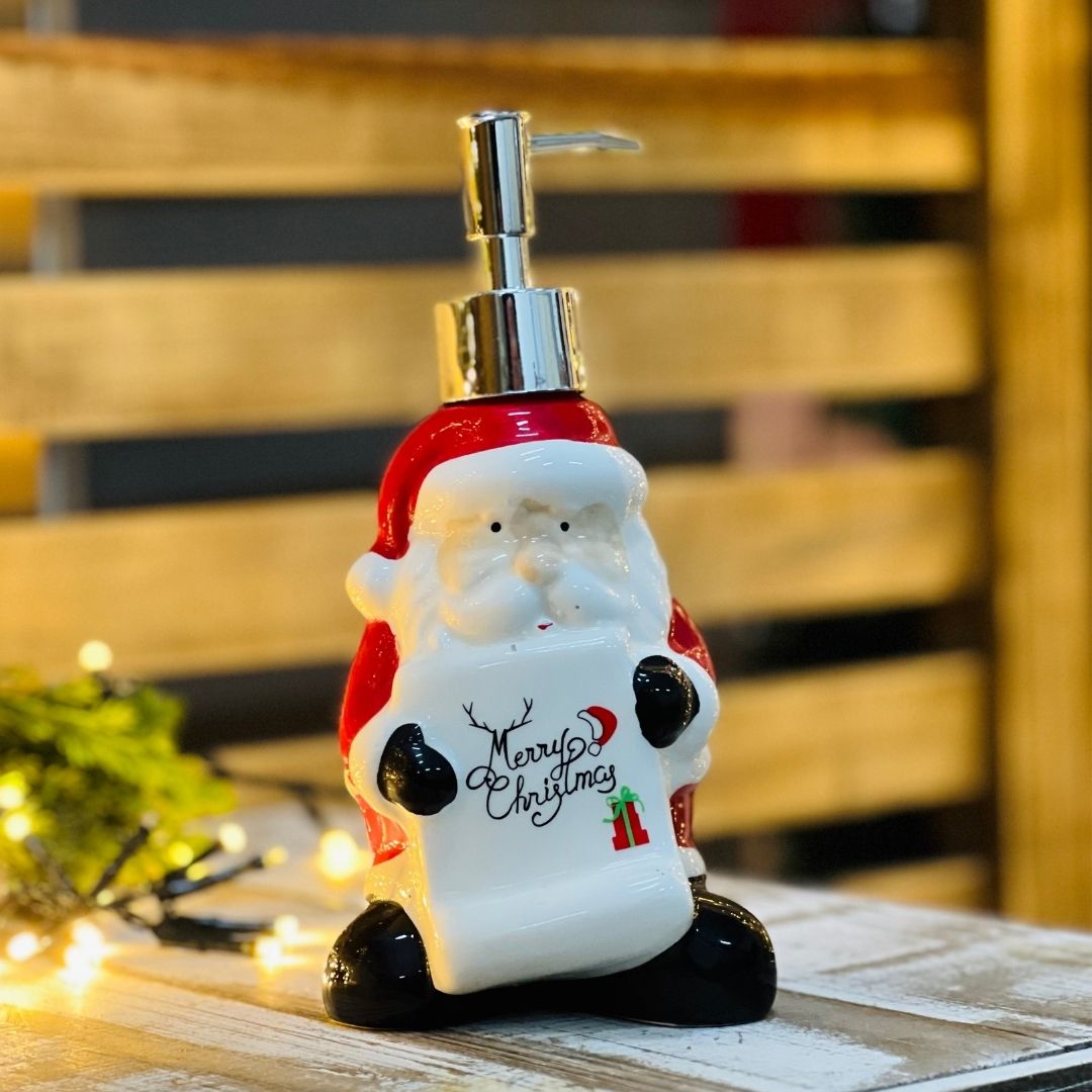 Porta Sabonete Líquido Noel - 20cm