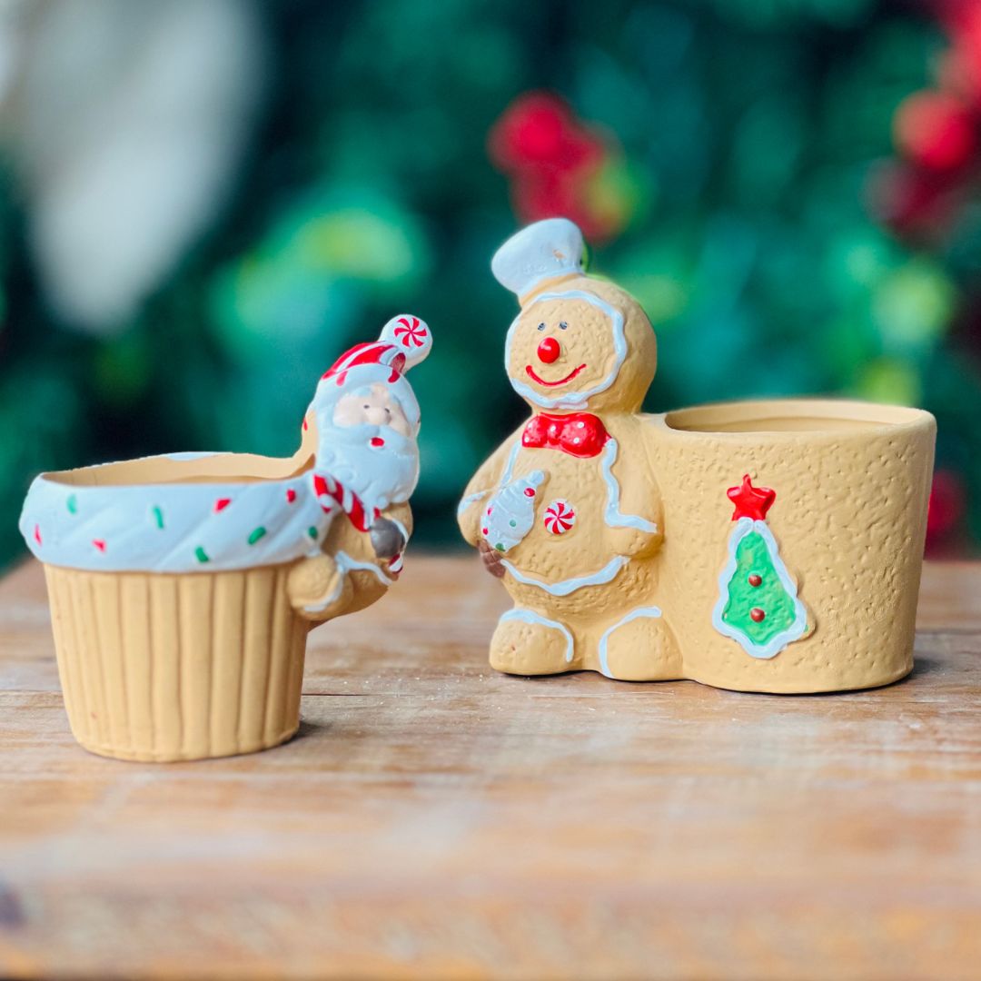 Vaso Gingerbread Cozinheiro - 10cm