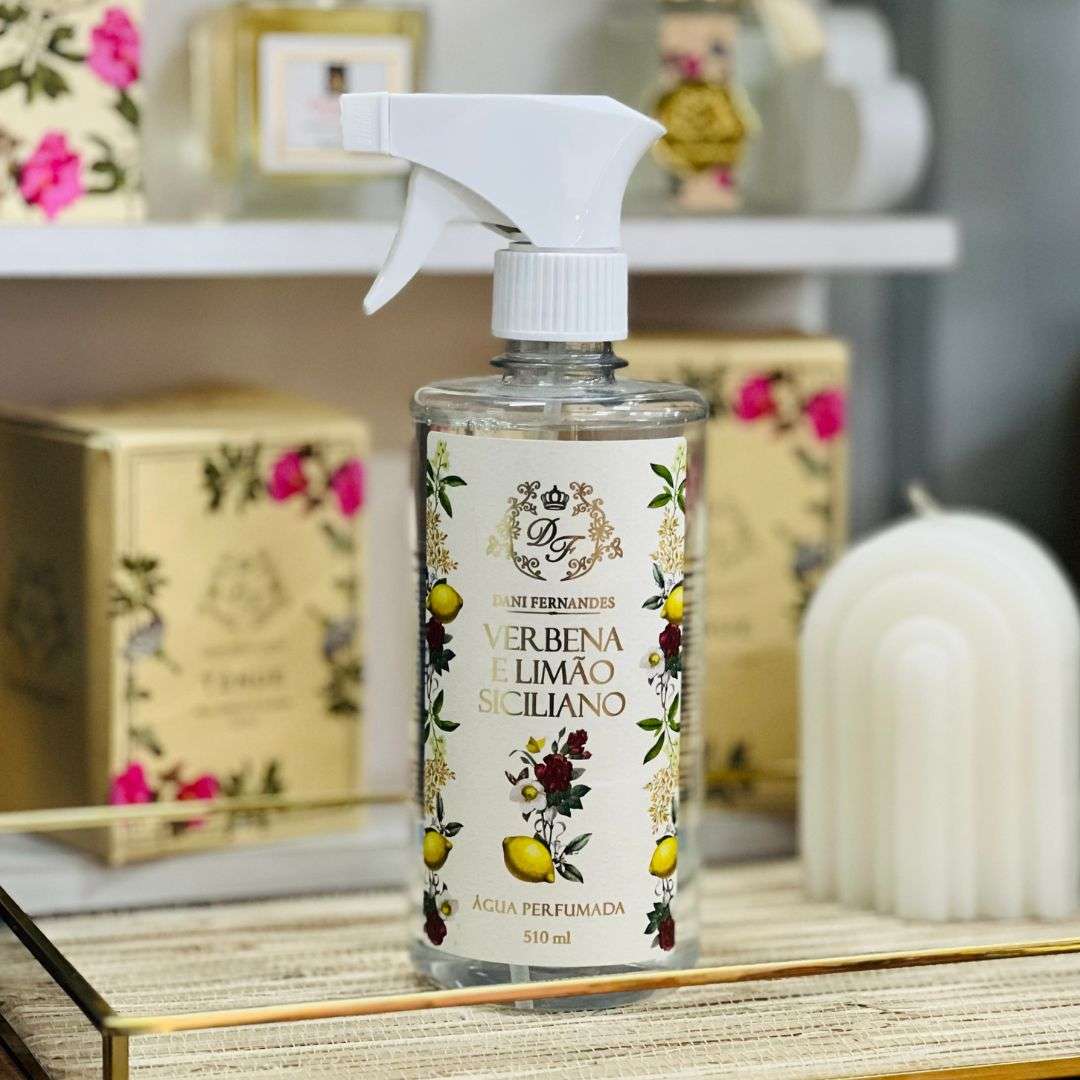 Água Perfumada Verbena e Limão Siciliano - 510ml