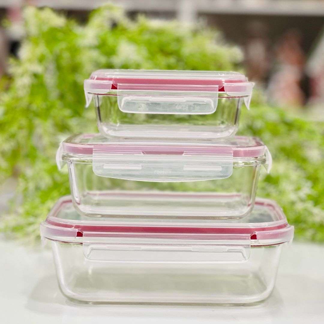 Pote Borossilicato Hermético Transparente - 1,5l