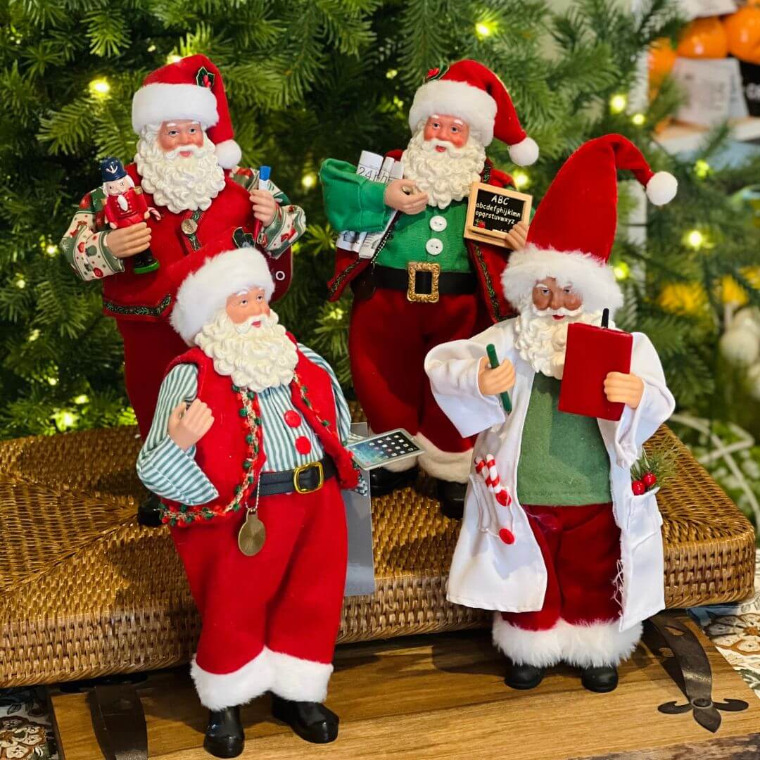 Papai Noel Médico/Professor – 28cm