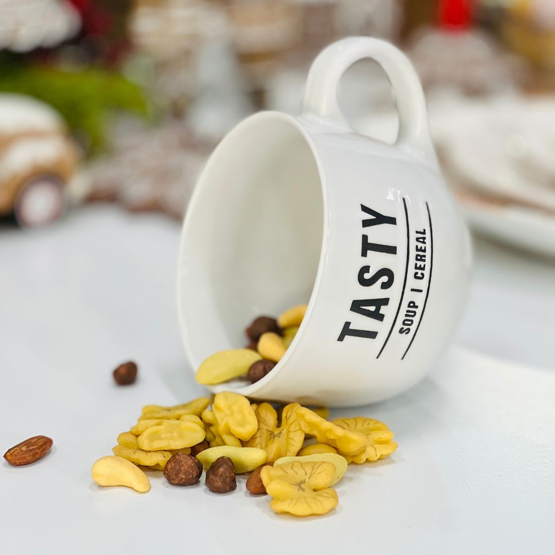 Caneca Tasty Soup e Cereal Branca Manhattan - 750ml