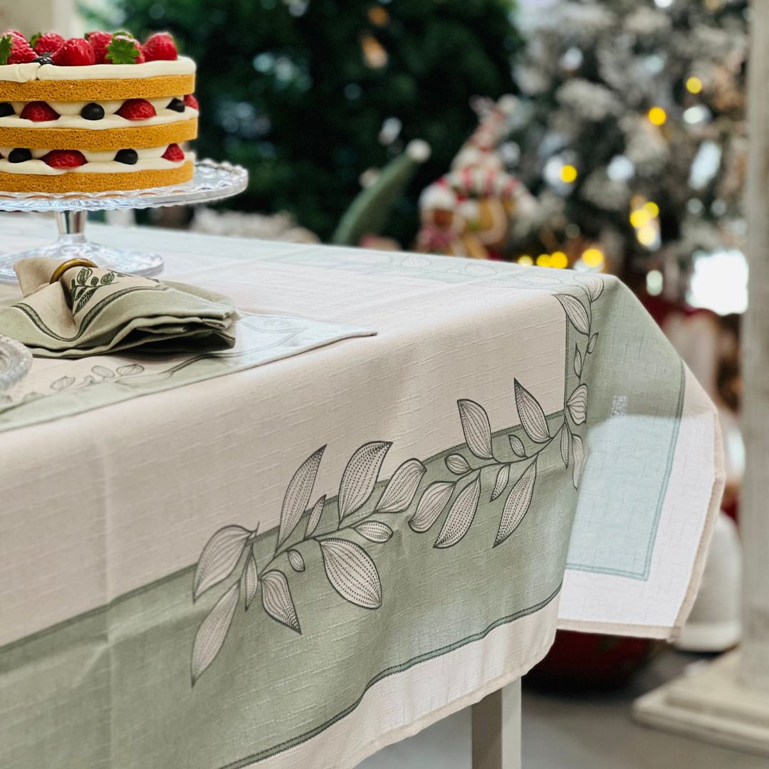 Toalha de Mesa Toque Sereno - 1,40 m x 2,20 m