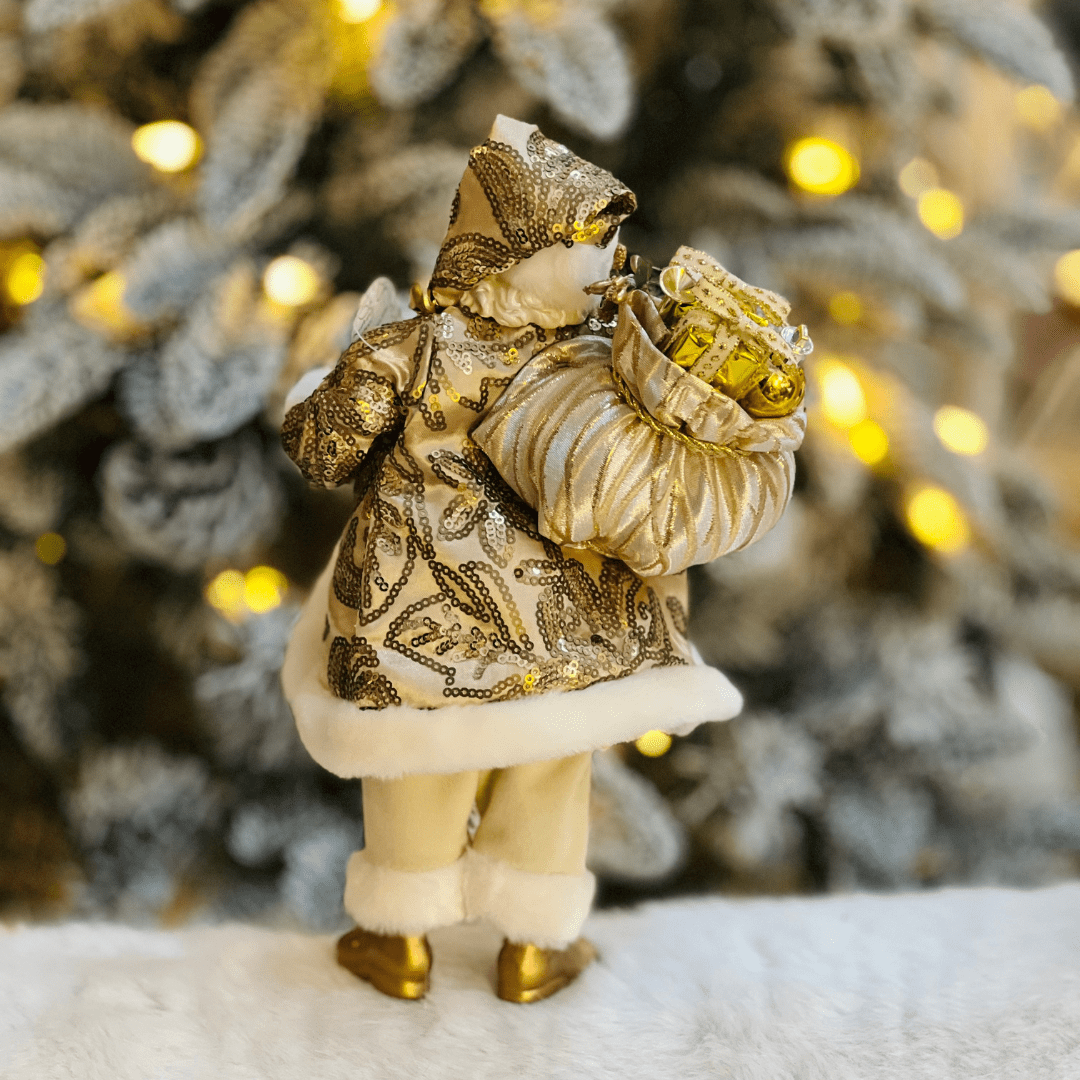Papai Noel Bronze 25cm