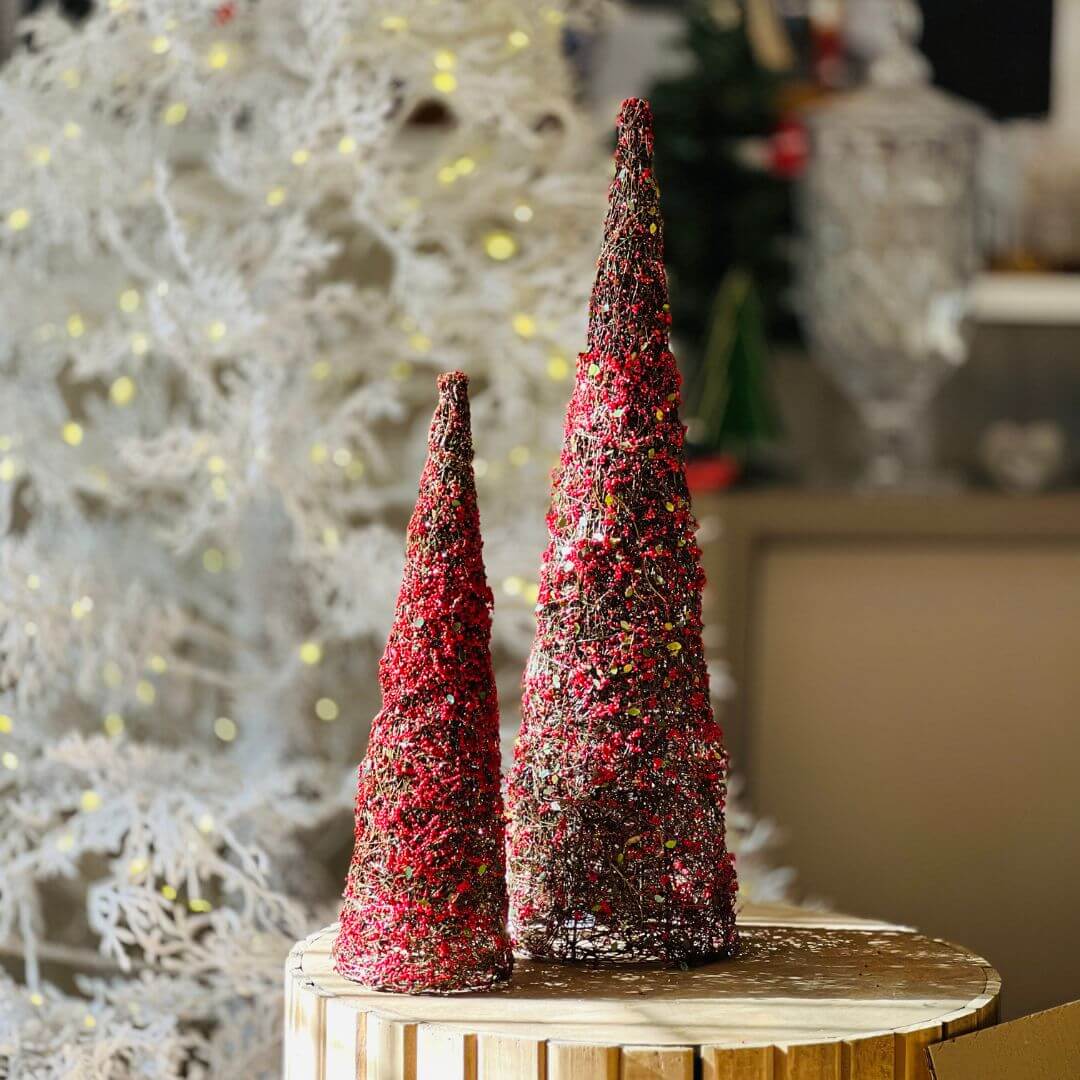 ÁRVORE CONE NATALBERRY ARAMADA CIPÓ - 60CM