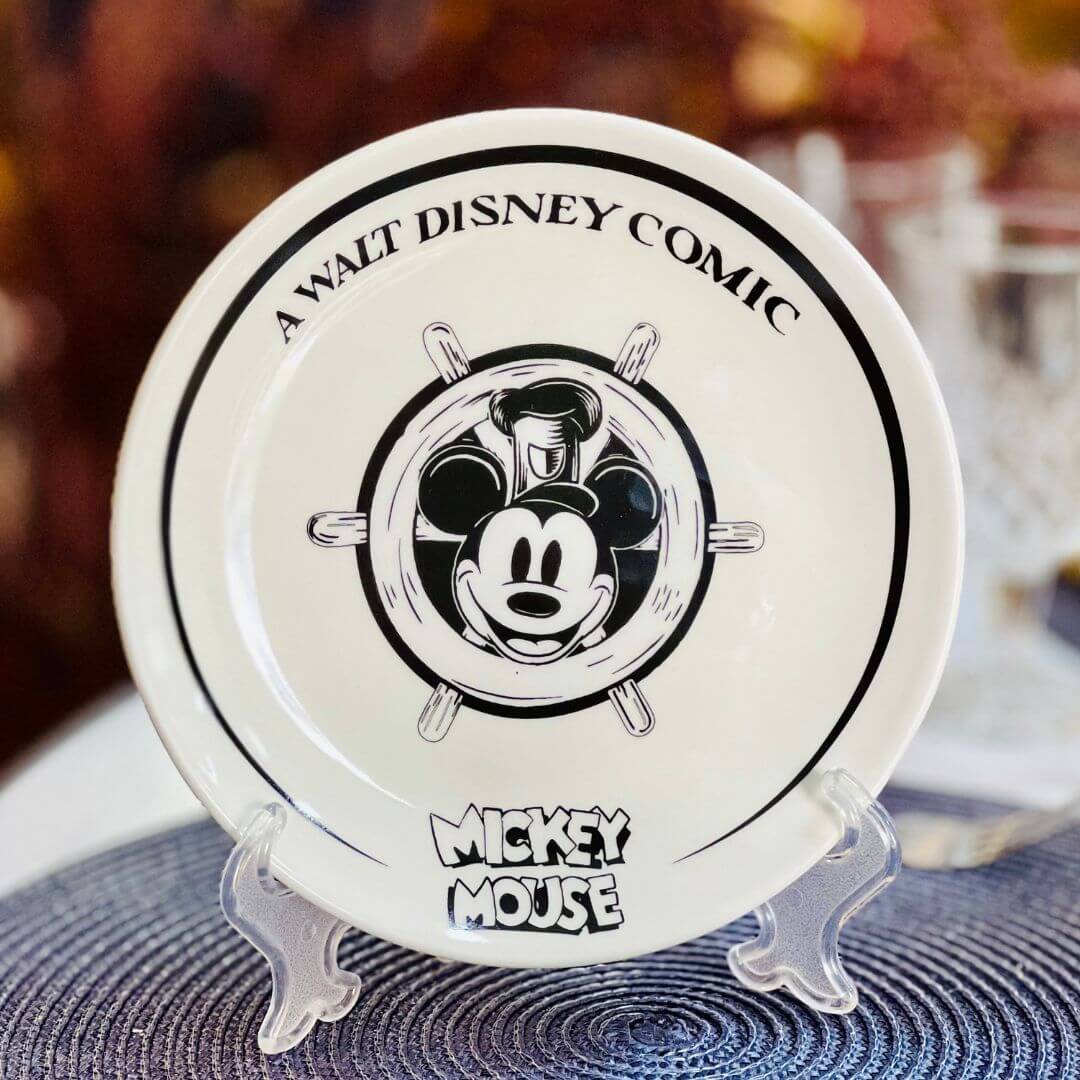 Prato Sobremesa Mickey - 20cm