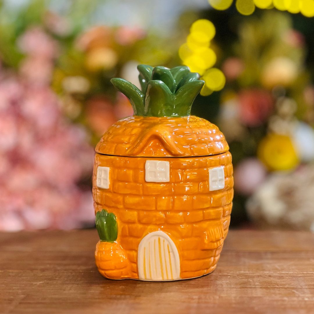 Bomboniere de Cenoura Com Tampa Laranja - 16,5cm