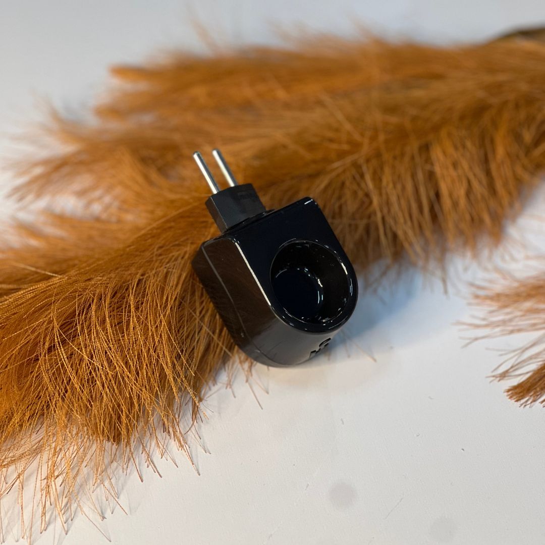 Aromatizador Elétrico Via Aroma Standard Black - 7x5cm