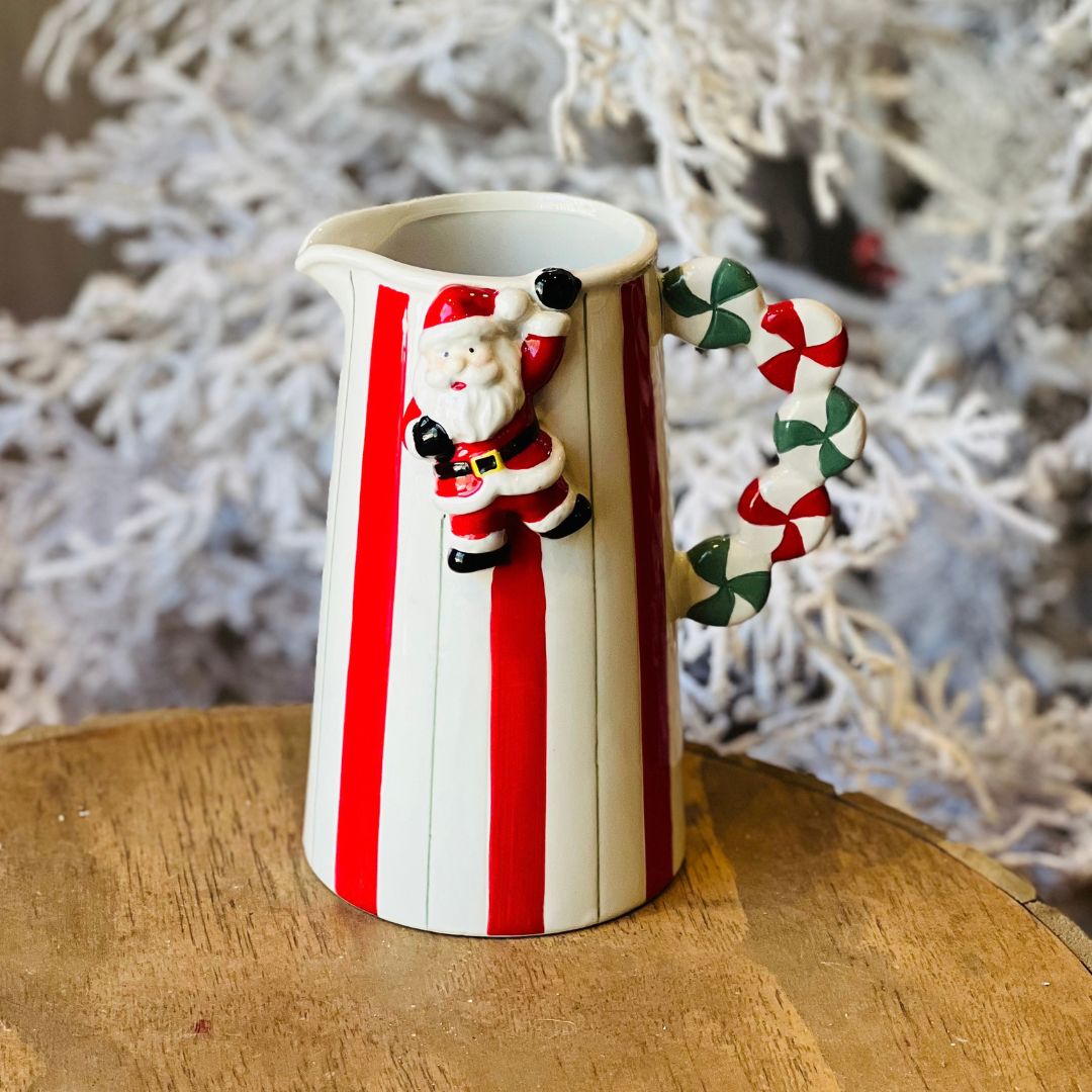 Jarra Natalina Noel e Doces - 17,9x13,3x21,1cm
