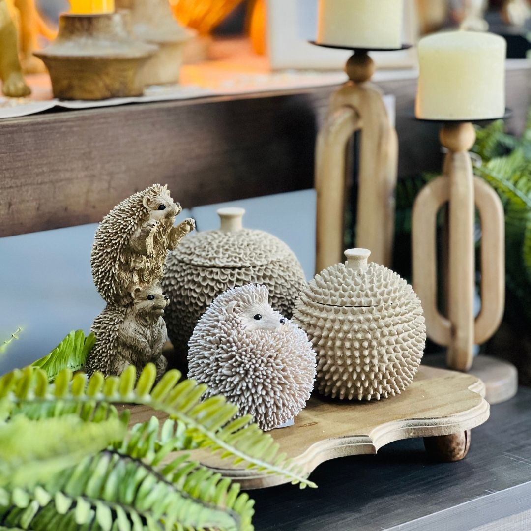 Pote Decorativo Em Poliresina - 11cm