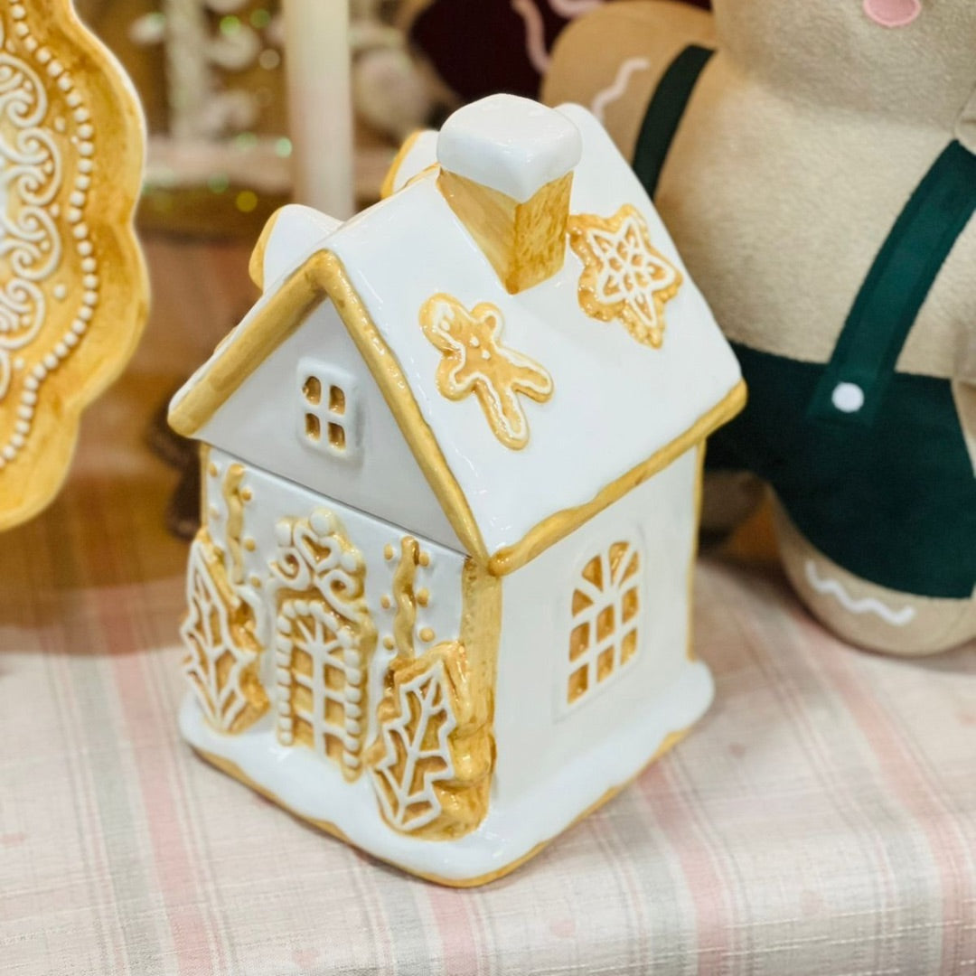 Casinha Ginger com Tampa - 23x13,5x13,5cm