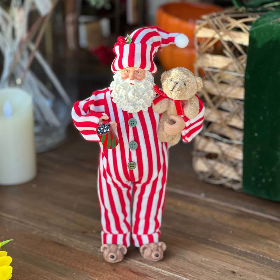 Papai Noel Collection Pijama Pelúcia – 30cm