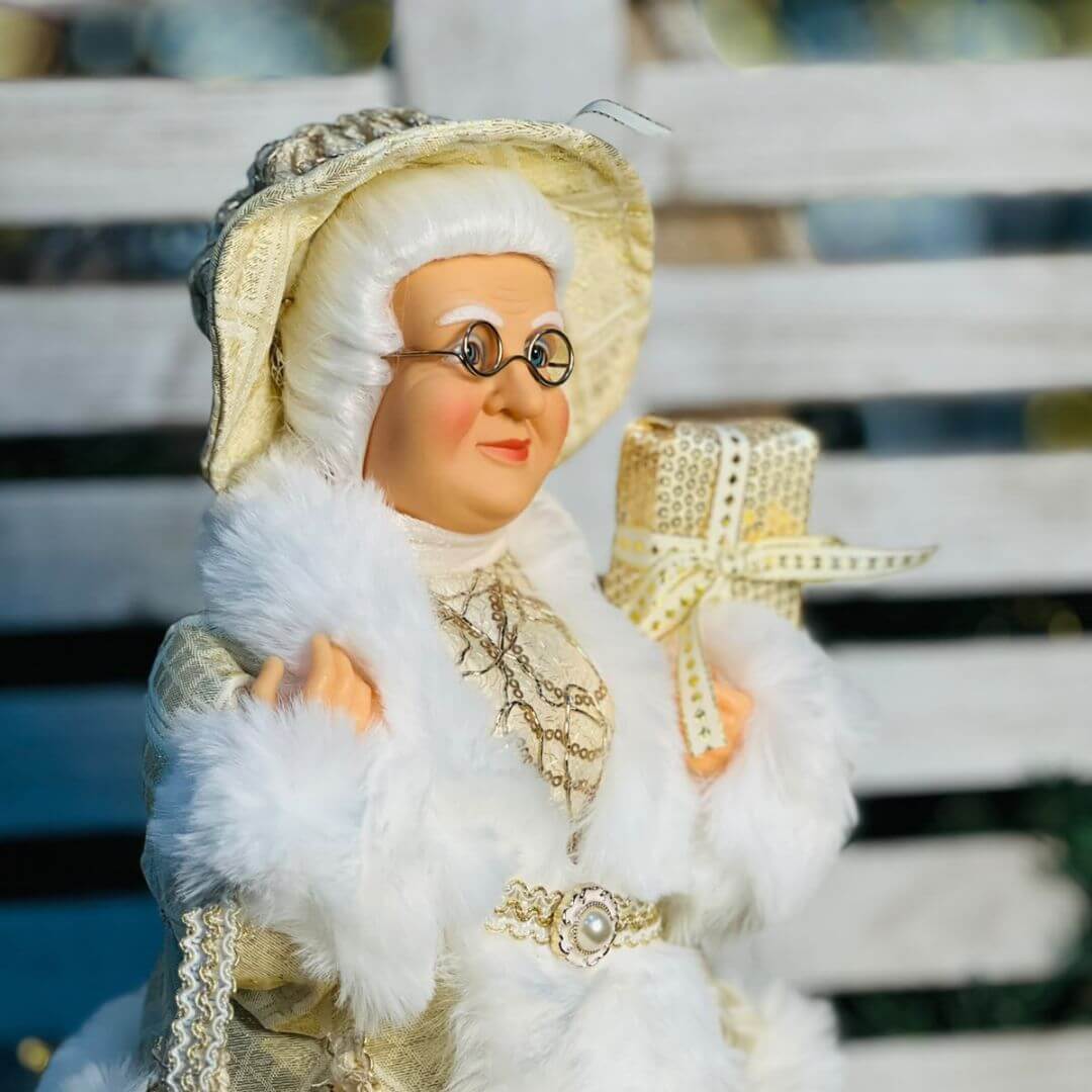 Mamae Noel Natal Em Pe - 45cm