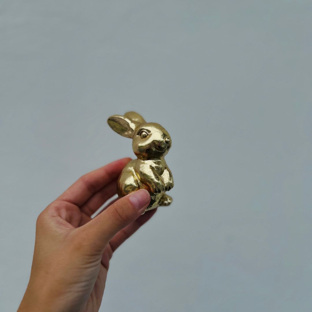 Coelho Dourado - 10cm