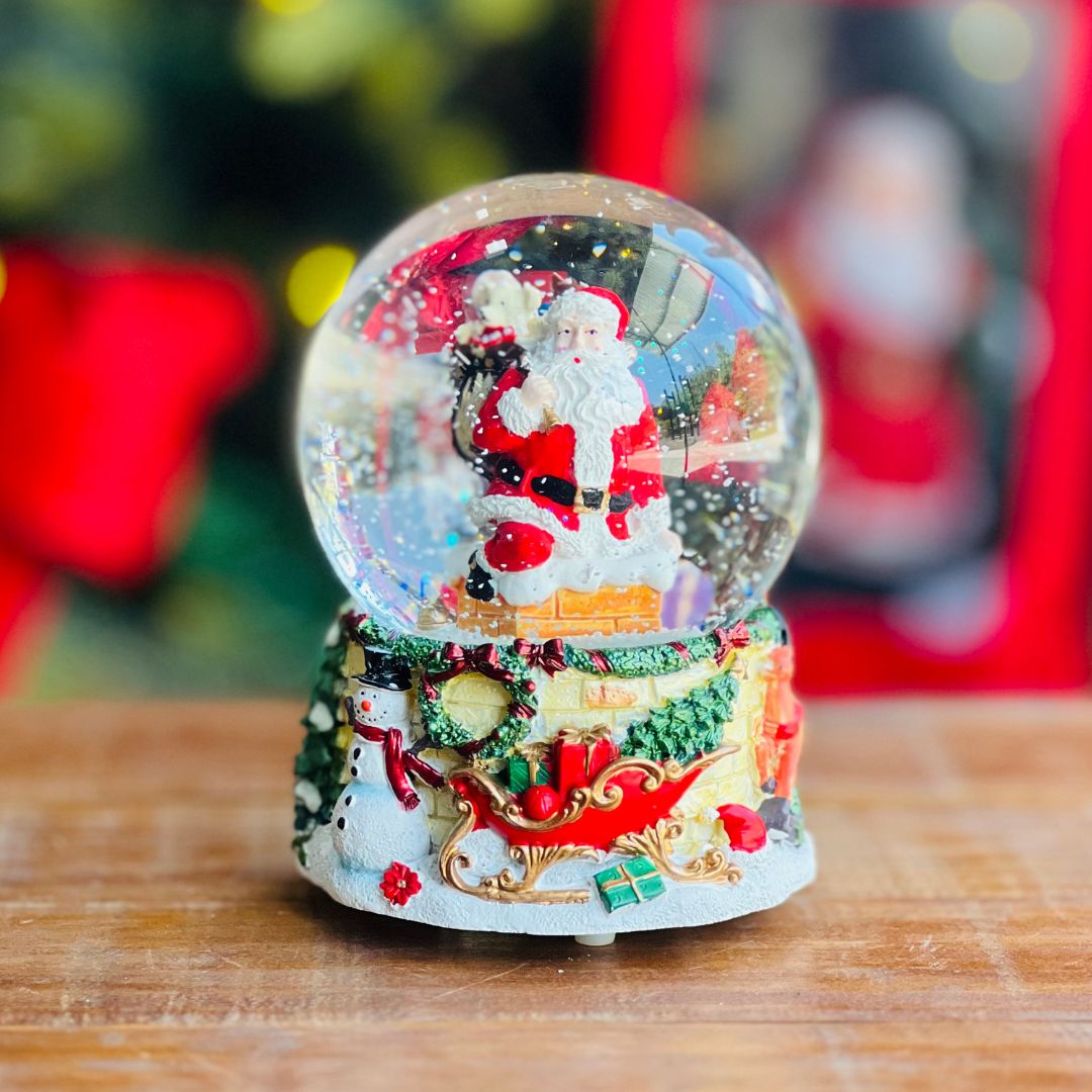 Globo Água Papai Noel - 14cm