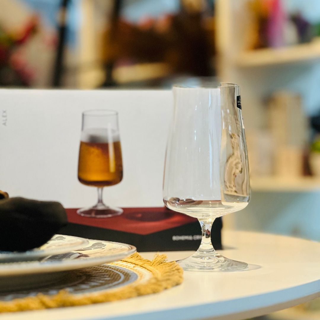 Conjunto Seis Taças de Cerveja de Cristal Ecológico - 380ml