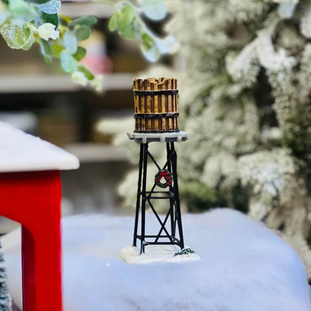 Figura Natal Caixa da Água - 17,3x7,3x6,5cm