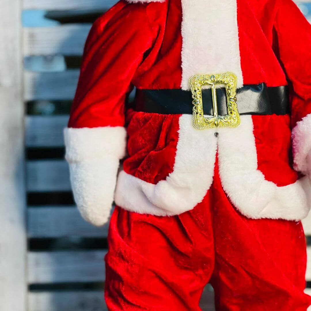 Urso Noel Com Led - 80cm