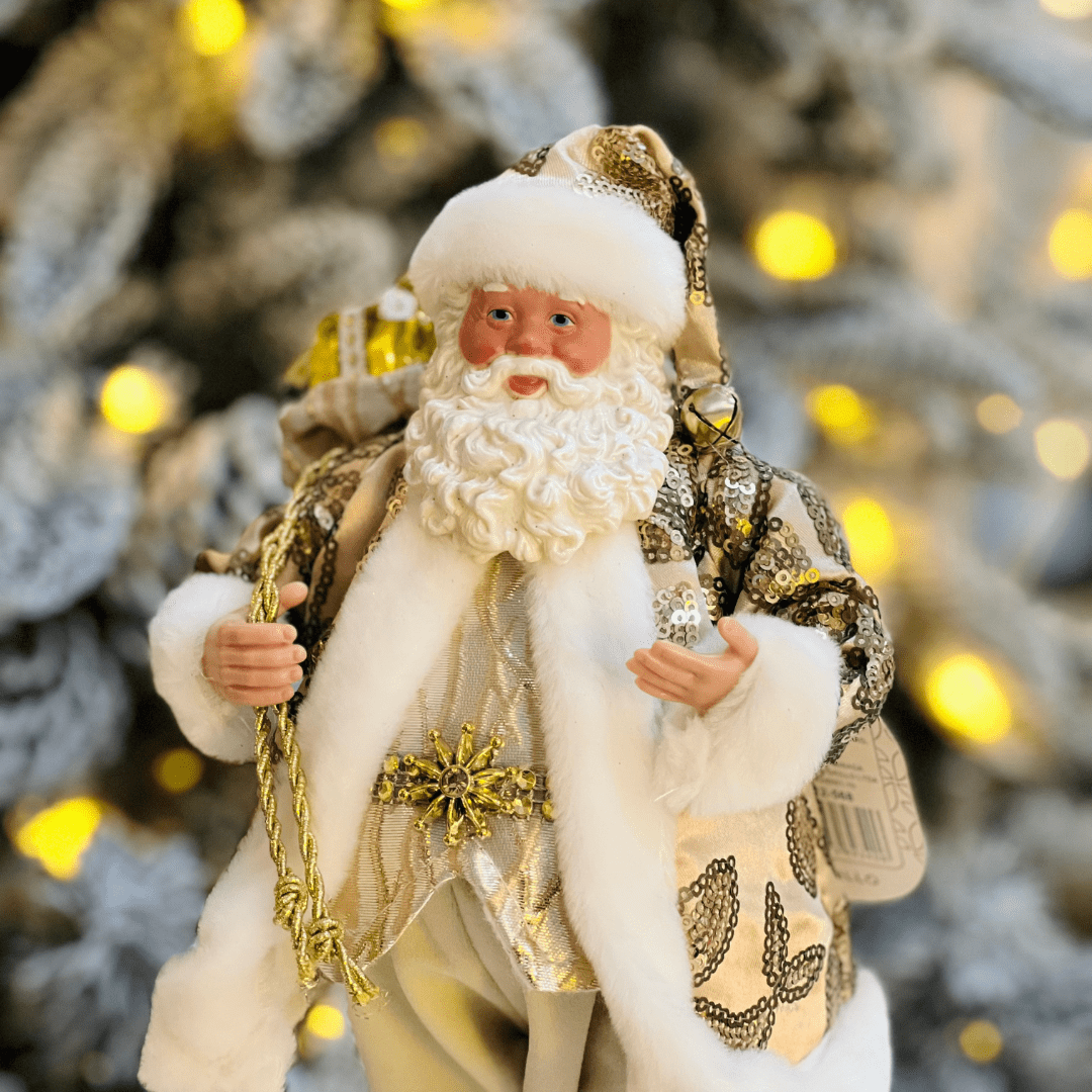 Papai Noel Bronze 25cm